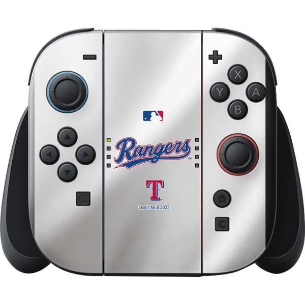 MLB Texas Rangers Home Jersey Nintendo Switch 2 (2025) with Joy-Con Skin