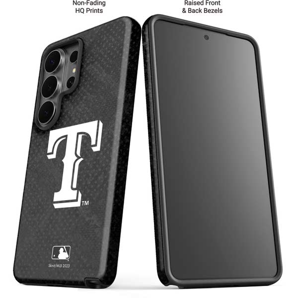 MLB Texas Rangers Jays Dark Wash Galaxy S26 Ultra Impact Case