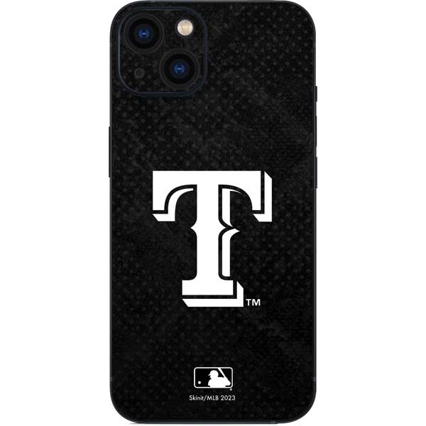MLB Texas Rangers Jays Dark Wash iPhone Skins