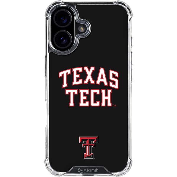 Texas Tech University Bold iPhone 17 Clear Case
