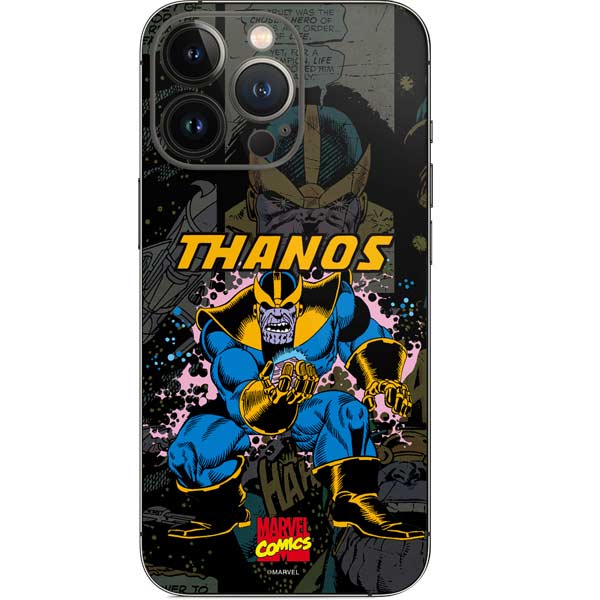 Marvel Classic Comics Thanos iPhone 15 Pro Skin
