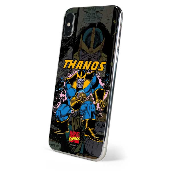 Marvel Classic Comics Thanos iPhone XS Max Skin