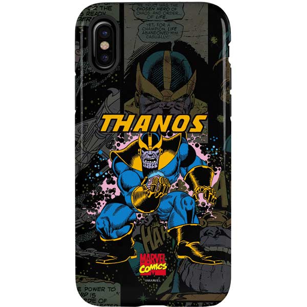 Marvel Classic Comics Thanos iPhone XS Pro Case
