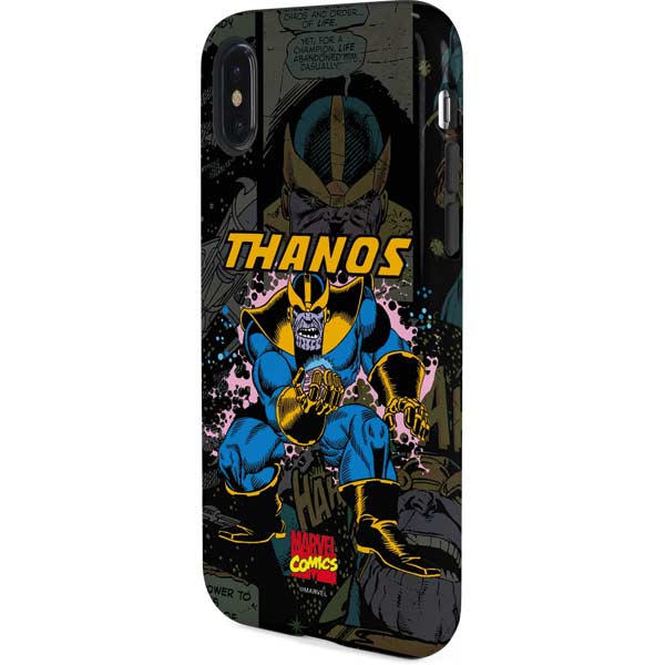 Marvel Classic Comics Thanos iPhone XS Pro Case