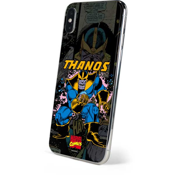 Marvel Classic Comics Thanos iPhone XS Skin