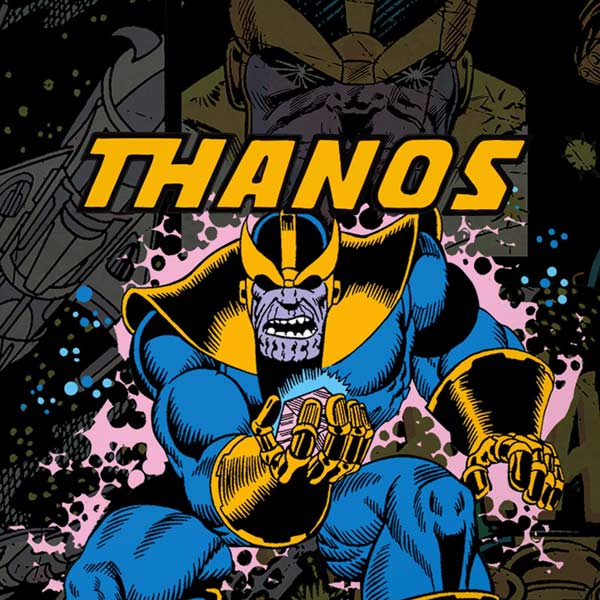 Marvel Classic Comics Thanos iPhone XS Skin