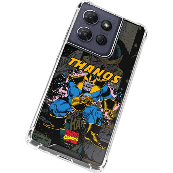 Marvel Classic Comics Thanos Moto G 5G (2025) Clear Case