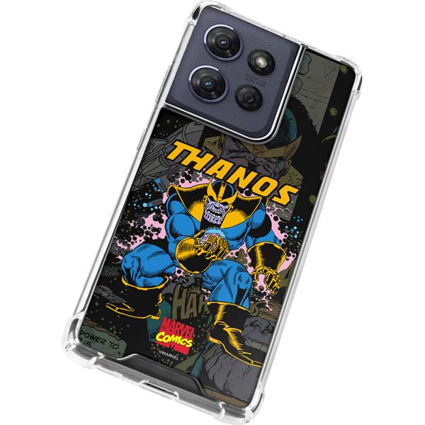 Marvel Classic Comics Thanos Moto G Play 5G (2025) Clear Case