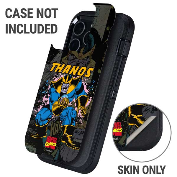 Marvel Classic Comics Thanos Otterbox Defender iPhone Skin