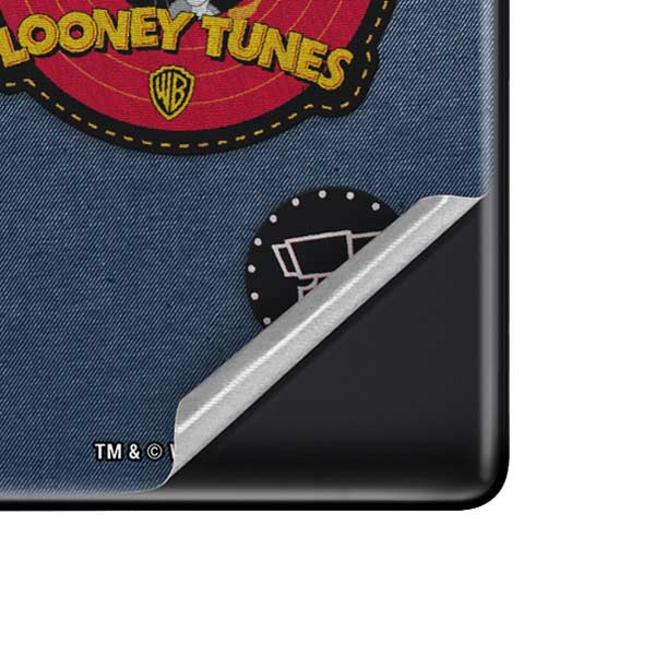 Looney Tunes Thats All Folks Patch Pixel Skins