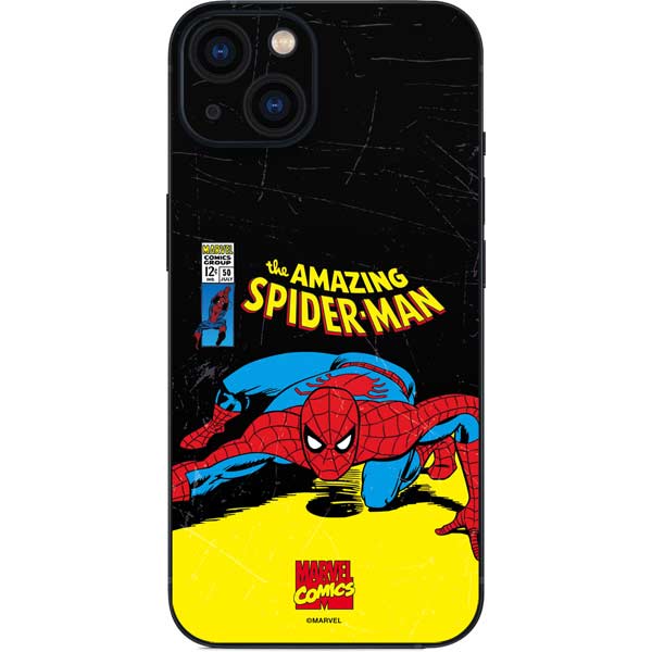 Marvel Classic Comics The Amazing Spider-Man iPhone 15 Skin