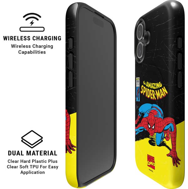 Marvel Classic Comics The Amazing Spider-Man iPhone 16 Plus Magsafe Impact Case