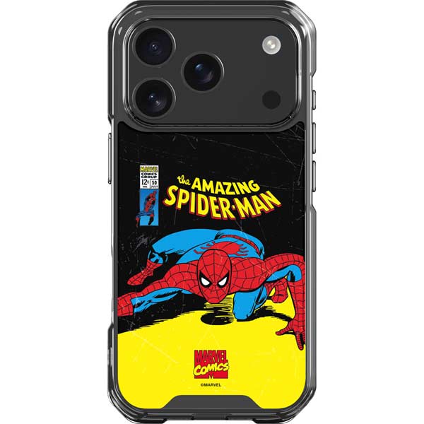 Marvel Classic Comics The Amazing Spider-Man iPhone 17 Pro Clear Case