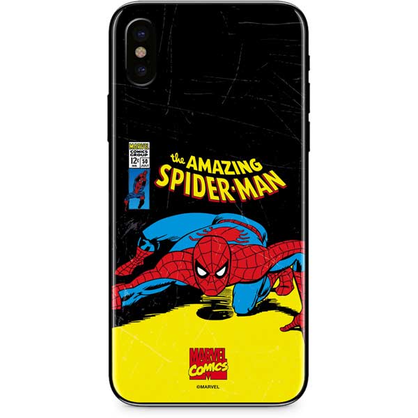 Marvel Classic Comics The Amazing Spider-Man iPhone XS Skin