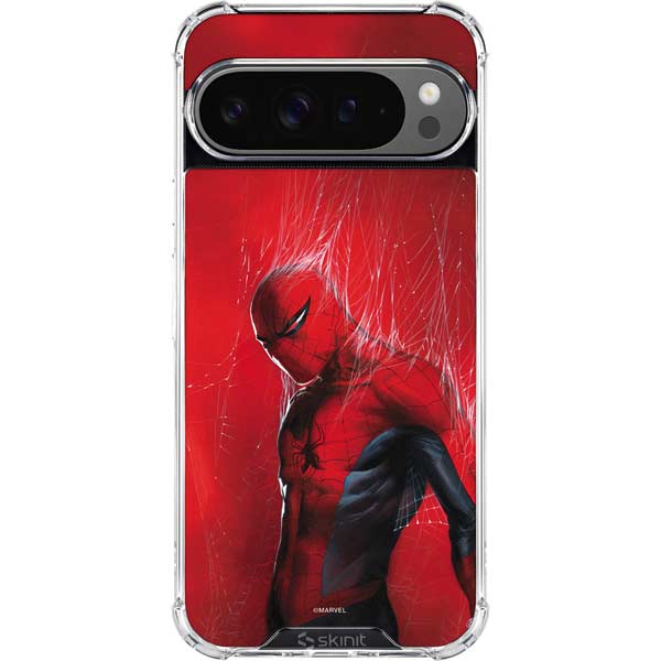 Marvel Spiderman The Amazing Spiderman Google Pixel 10 Pro Clear Case