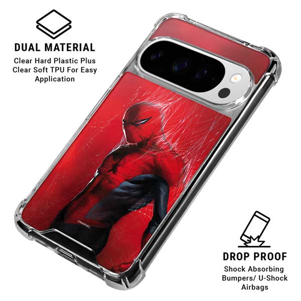 Marvel Spiderman The Amazing Spiderman Google Pixel 10 Pro Clear Case