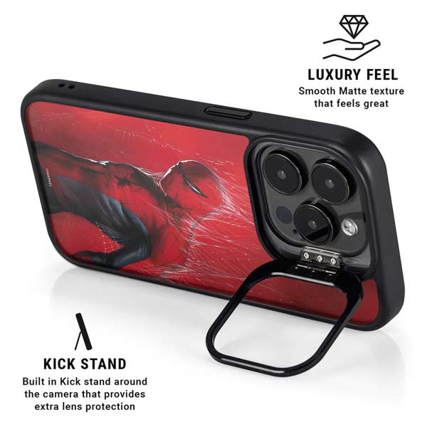 Marvel Spiderman The Amazing Spiderman iPhone 14 Pro Max Kickstand Case