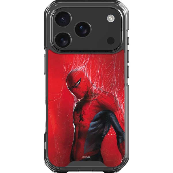 Marvel Spiderman The Amazing Spiderman iPhone 17 Pro Clear Case