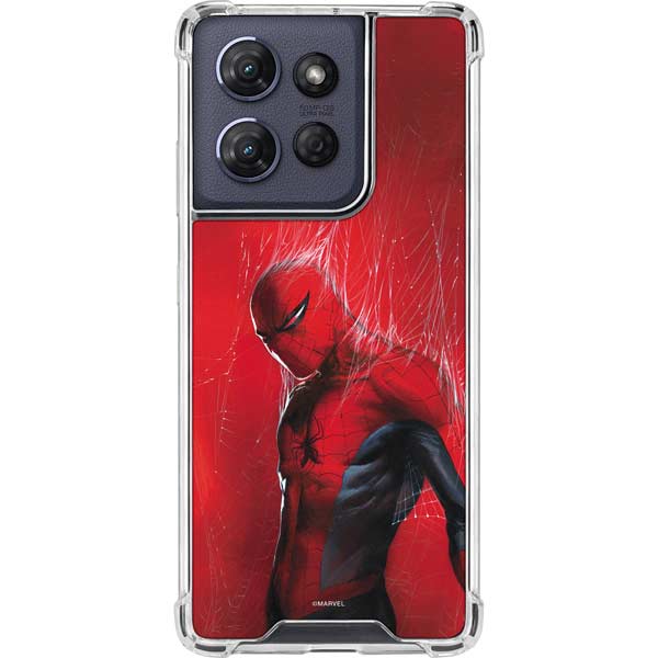 Marvel Spiderman The Amazing Spiderman Moto G 5G (2025) Clear Case