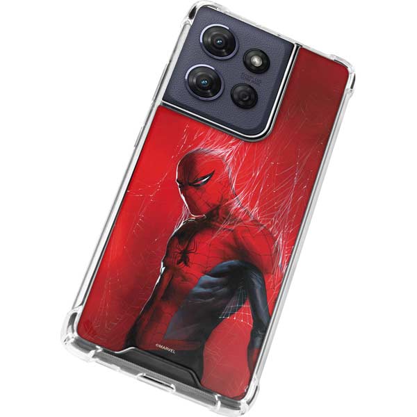 Marvel Spiderman The Amazing Spiderman Moto G Power 5G (2025) Clear Case