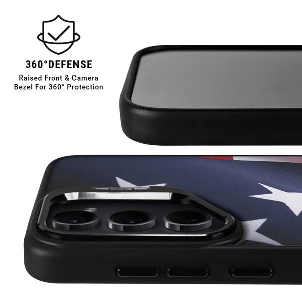 The American Flag Galaxy S26 Kickstand Case