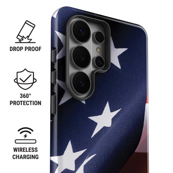 The American Flag Galaxy S26 Ultra Impact Case