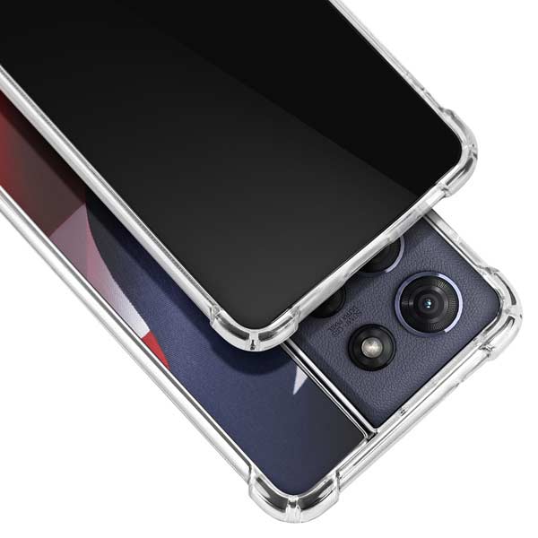 The American Flag Moto G Play 5G (2025) Clear Case