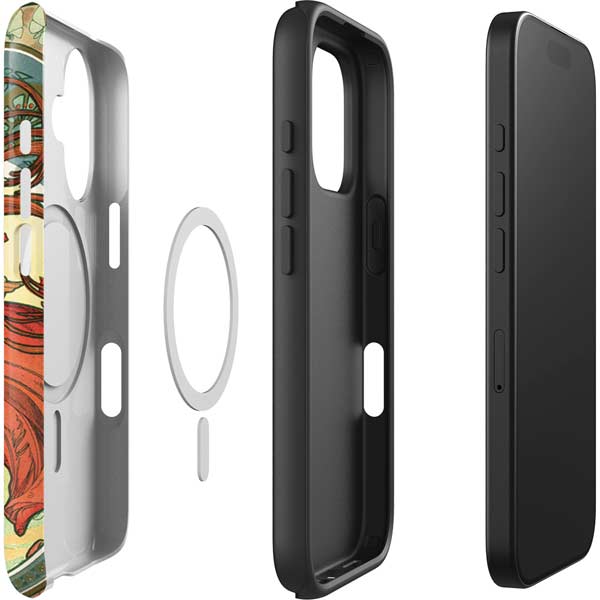 The Arts: Dance by Mucha iPhone 16 Magsafe Impact Case