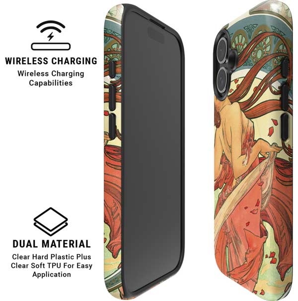 The Arts: Dance by Mucha iPhone 16 Plus Magsafe Impact Case