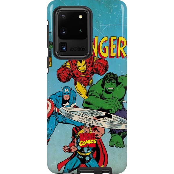 Marvel Classic Comics The Avengers Galaxy S20 Ultra 5G Pro Case