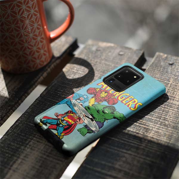 Marvel Classic Comics The Avengers Galaxy S20 Ultra 5G Pro Case