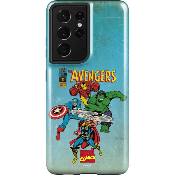 Marvel Classic Comics The Avengers Galaxy S21 Ultra 5G Pro Case