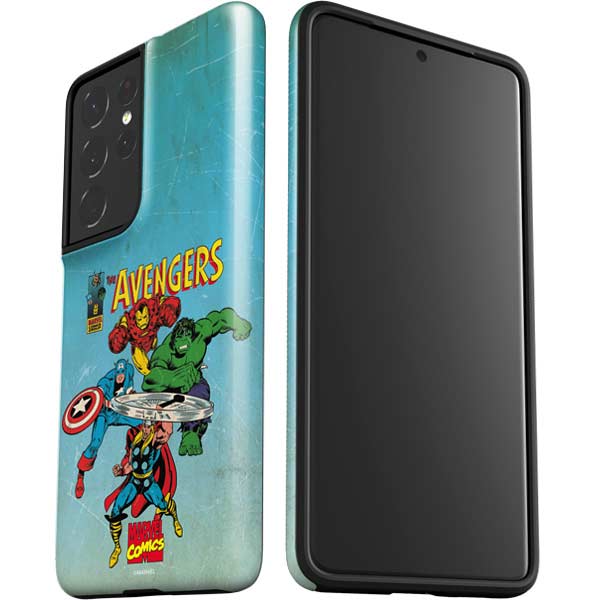 Marvel Classic Comics The Avengers Galaxy S21 Ultra 5G Pro Case