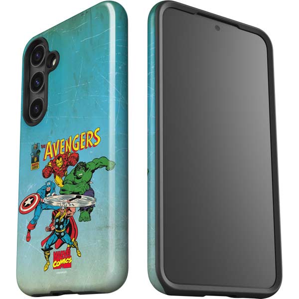 Marvel Classic Comics The Avengers Galaxy S24 Impact Case