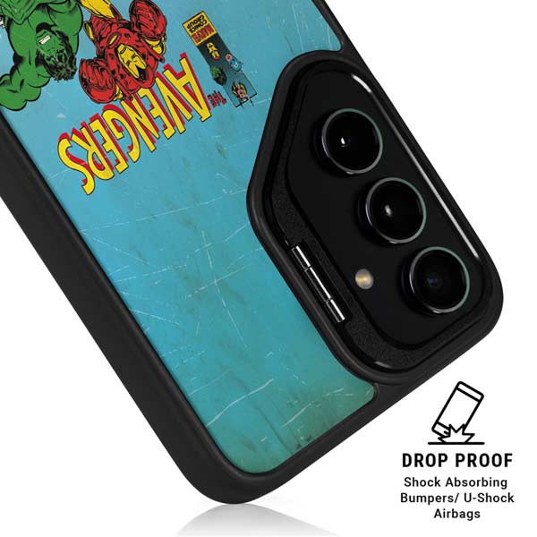 Marvel Classic Comics The Avengers Galaxy S26 Plus Kickstand Case