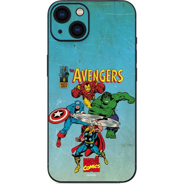 Marvel Classic Comics The Avengers  iPhone Skins