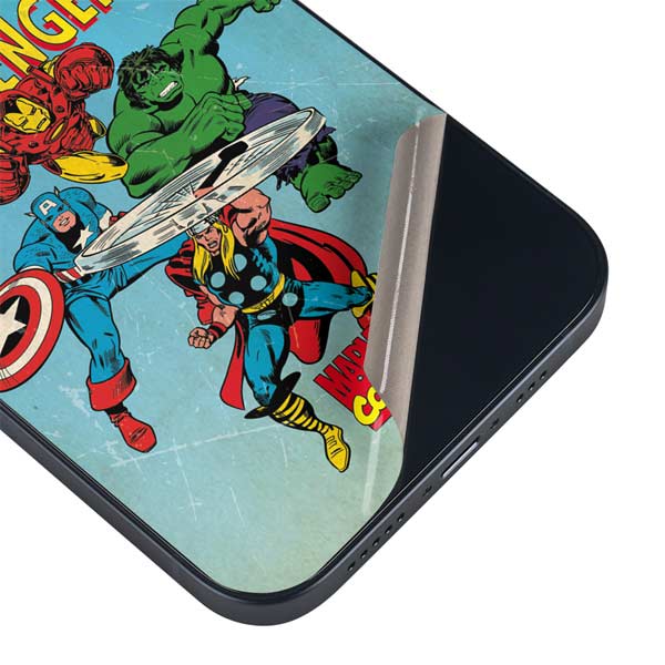 Marvel Classic Comics The Avengers  iPhone Skins