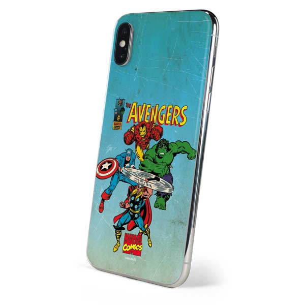 Marvel Classic Comics The Avengers iPhone XS Max Skin