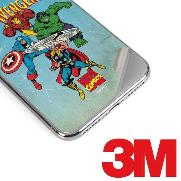 Marvel Classic Comics The Avengers iPhone XS Skin