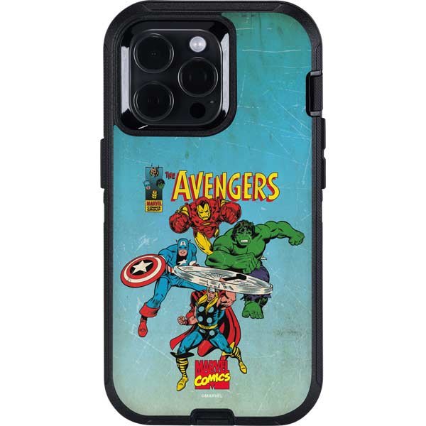 Marvel Classic Comics The Avengers Otterbox Defender iPhone Skin