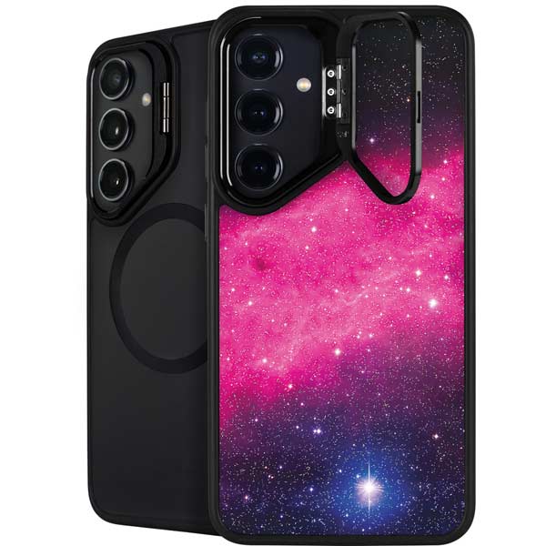 The California Nebula Galaxy S26 Plus Kickstand Case