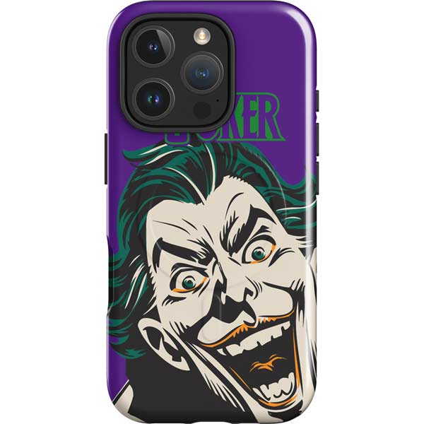 DC Comics The Joker The Classic Art iPhone 16 Pro Max Magsafe Impact Case