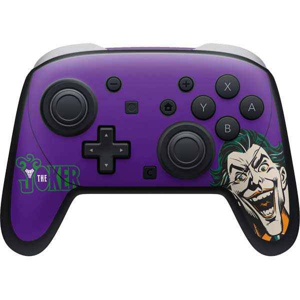 DC Comics The Joker The Classic Art Nintendo Switch 2 (2025) Pro Controller Skin