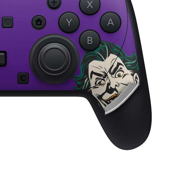 DC Comics The Joker The Classic Art Nintendo Switch 2 (2025) Pro Controller Skin