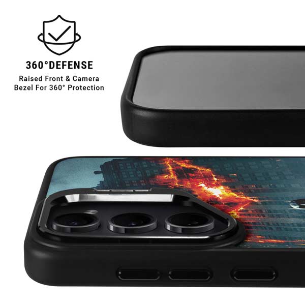 The Dark Knight Movie Poster Galaxy S26 Kickstand Case