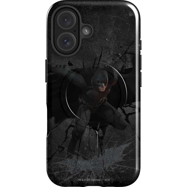 DC Comics The Dark Knight in Action iPhone 16 Plus Magsafe Impact Case