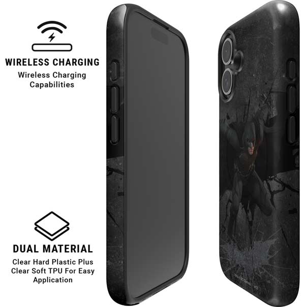 DC Comics The Dark Knight in Action iPhone 16 Plus Magsafe Impact Case