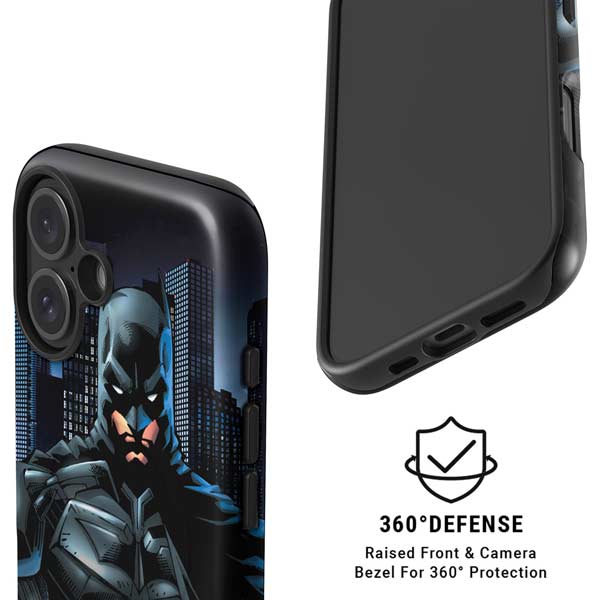 DC Comics Batman The Dark Knight Comic Art iPhone 16 Magsafe Impact Case