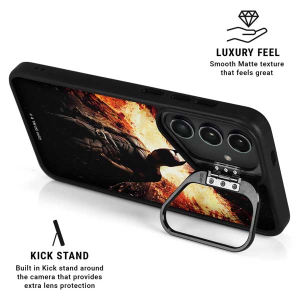 The Dark Knight Rises Movie Poster Galaxy S26 Ultra Kickstand Case
