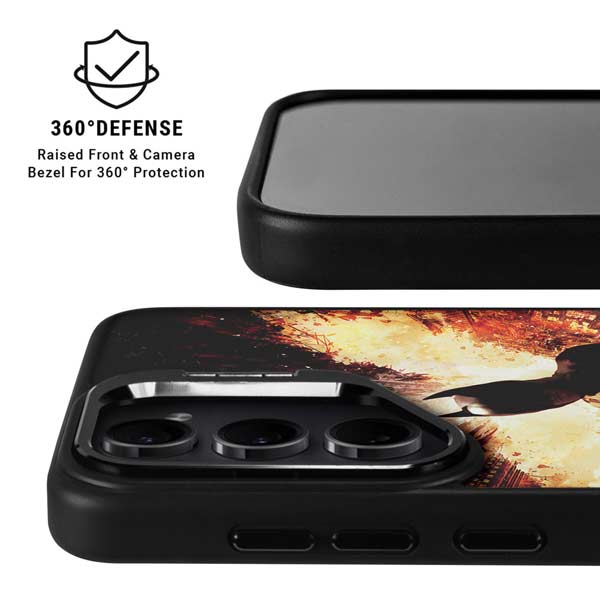The Dark Knight Rises Movie Poster Galaxy S26 Ultra Kickstand Case